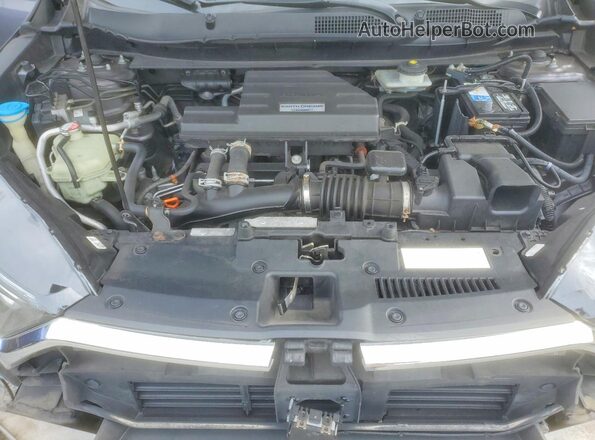 7FARW2H85KE045813 2019 HONDA CR-V Gray Вид підкапотного простору