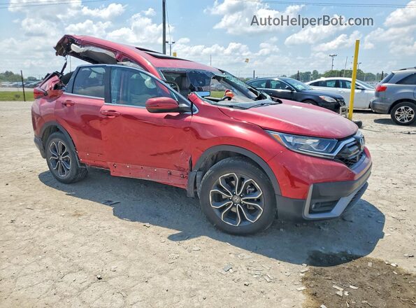 7FARW2H85NE017482 2022 HONDA CR-V Red Przód prawy