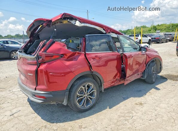 7FARW2H85NE017482 2022 HONDA CR-V Red Tył prawy