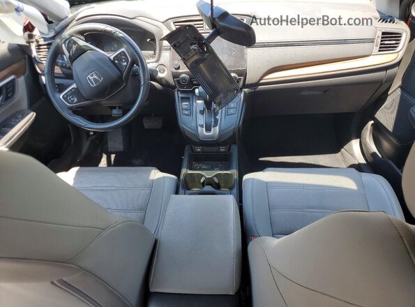 7FARW2H85NE017482 2022 HONDA CR-V Red Widok deski rozdzielczej