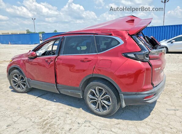 7FARW2H85NE017482 2022 HONDA CR-V Red Tył lewy