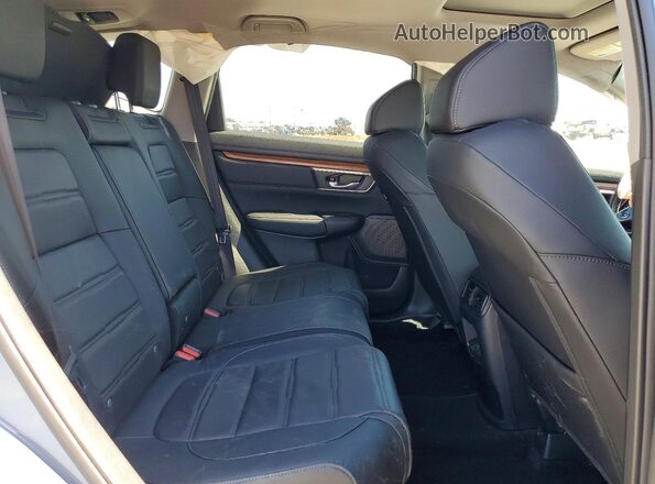 7FARW2H85NE030135 2022 HONDA CR-V Gray Rear interior view