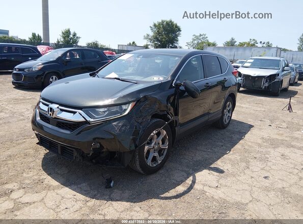 7FARW2H86JE068631 2018 HONDA CR-V Black Front left