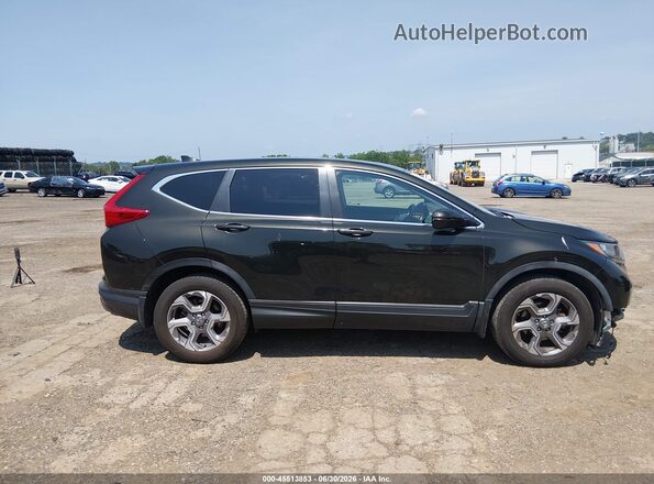 7FARW2H86JE068631 2018 HONDA CR-V Black Rear interior view