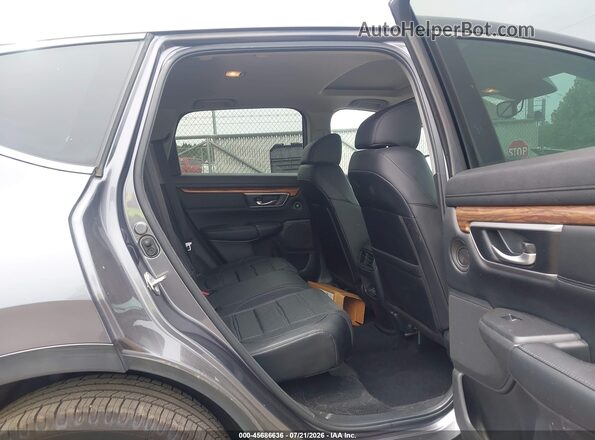 7FARW2H86JE076910 2018 HONDA CR-V Gray Вид наклейки з VIN-кодом