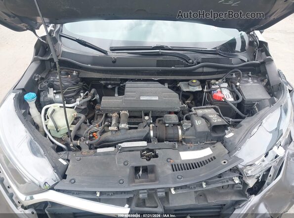 7FARW2H86JE076910 2018 HONDA CR-V Gray Вид ззаду