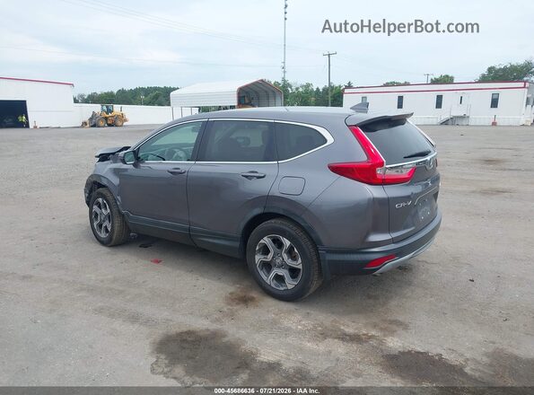 7FARW2H86JE076910 2018 HONDA CR-V Gray Задня ліва чверть