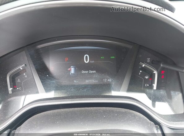 7FARW2H86JE076910 2018 HONDA CR-V Gray Вид задніх сидінь