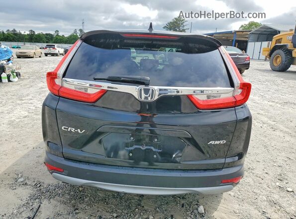 7FARW2H86JE086644 2018 HONDA CR-V Black უკანა ხედი