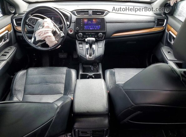 7FARW2H86JE086644 2018 HONDA CR-V Black წინა პანელის ხედი