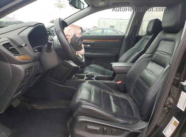 7FARW2H86KE000346 2019 HONDA CR-V Black Սալոնի դիմացի տեսք