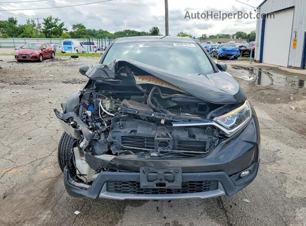 7FARW2H86KE000346 2019 HONDA CR-V Black Դիմացի տեսք