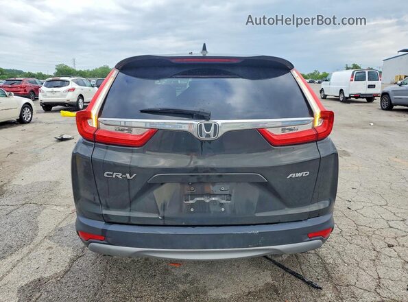7FARW2H86KE000346 2019 HONDA CR-V Black Հետևի տեսք
