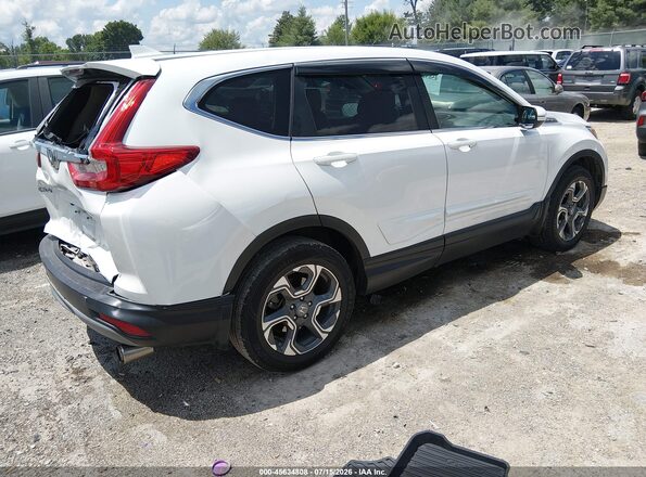 7FARW2H86KE001271 2019 HONDA CR-V Белый Задняя правая четверть