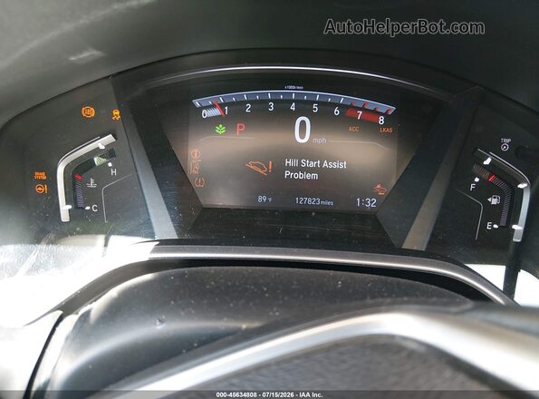 7FARW2H86KE001271 2019 HONDA CR-V Белый Вид задних сидений
