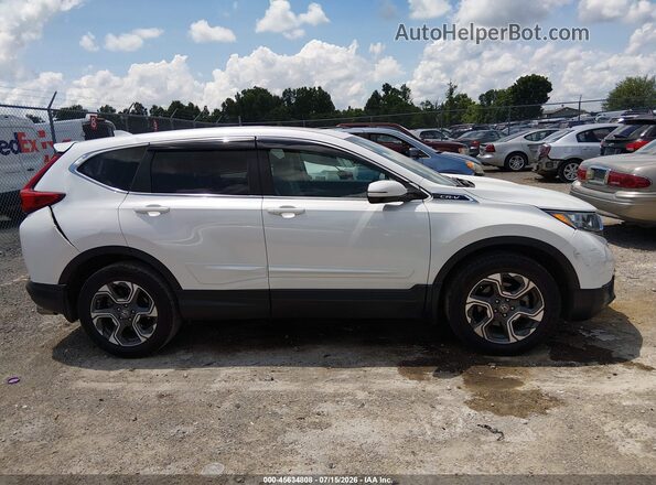 7FARW2H86KE001271 2019 HONDA CR-V Белый Вид задней части салона