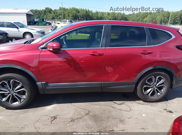 7FARW2H86LE016550 2020 HONDA CR-V Red Սալոնի 360 աստիճան տեսք