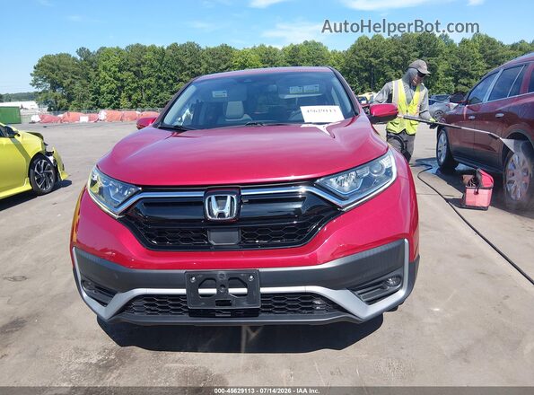 7FARW2H86LE016550 2020 HONDA CR-V Red Սարքավորումների վահանակի տեսք