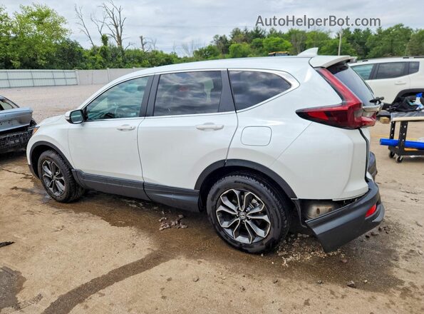 7FARW2H86NE009794 2022 HONDA CR-V White Trasero izquierdo