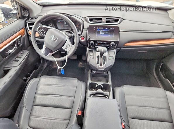 7FARW2H86NE009794 2022 HONDA CR-V White Vista del salpicadero
