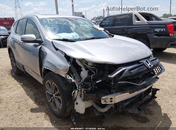 7FARW2H86NE013991 2022 HONDA CR-V Silver Դիմացի տեսք