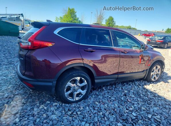 7FARW2H87JE040885 2018 HONDA CR-V Burgundy Rear right