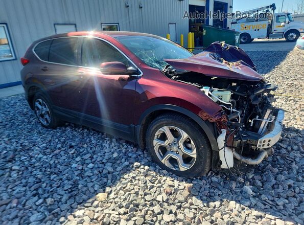 7FARW2H87JE040885 2018 HONDA CR-V Burgundy Front right