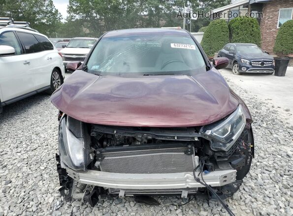 7FARW2H87JE100874 2018 HONDA CR-V Burgundy Вид спереду
