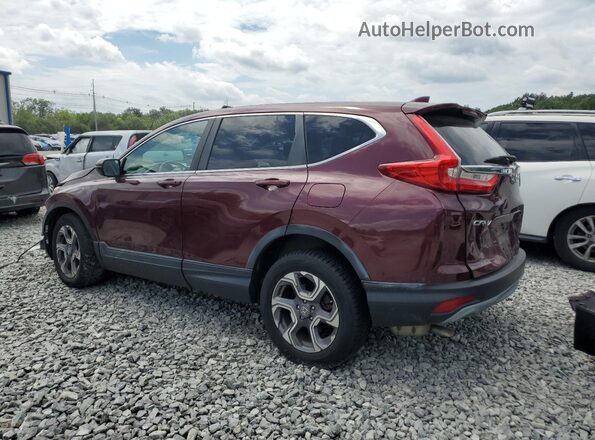7FARW2H87JE100874 2018 HONDA CR-V Burgundy Задня ліва чверть