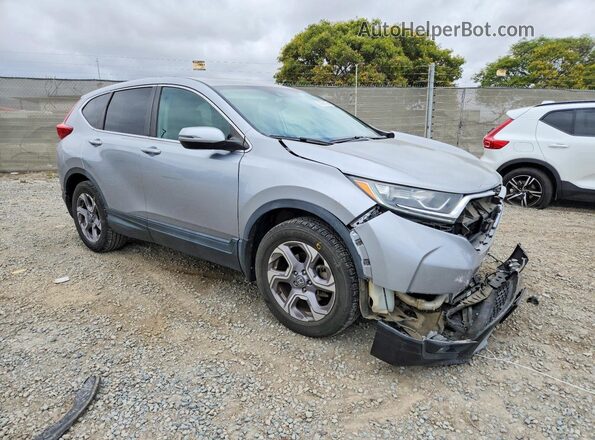 7FARW2H87KE059244 2019 HONDA CR-V Silver Передня права чверть