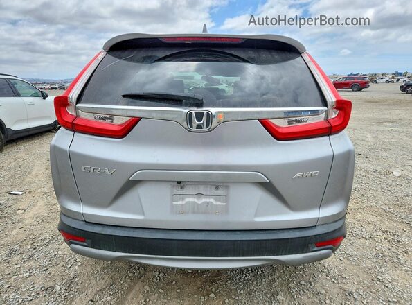 7FARW2H87KE059244 2019 HONDA CR-V Silver Вид ззаду