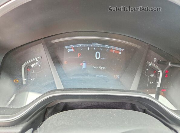 7FARW2H87KE059244 2019 HONDA CR-V Silver Вид щитка приладів