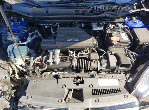 7FARW2H87LE012877 2020 HONDA CR-V Синий Вид подкапотного пространства