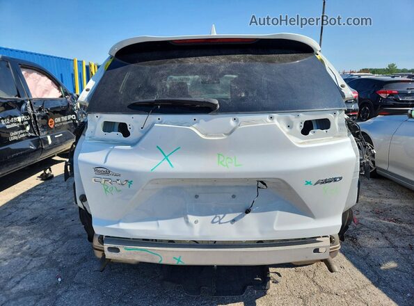 7FARW2H87NE003082 2022 HONDA CR-V White Widok z tyłu