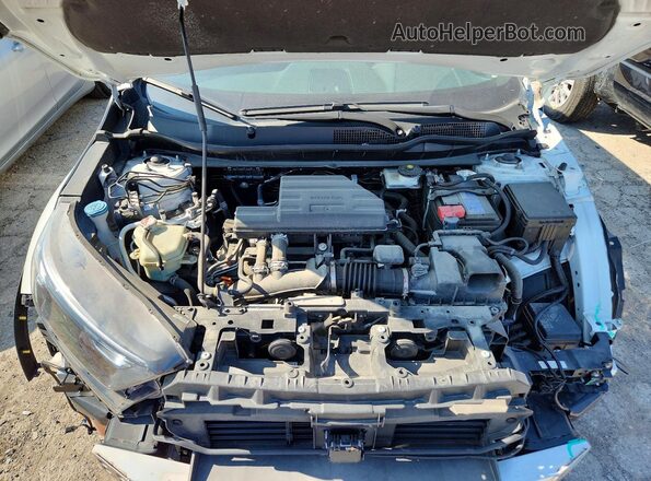 7FARW2H87NE003082 2022 HONDA CR-V White Widok wnętrza z tyłu