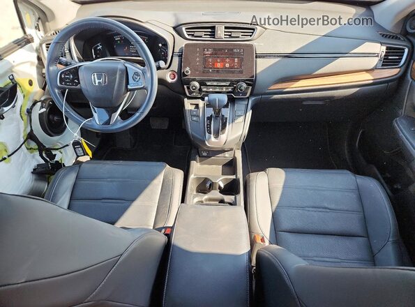 7FARW2H87NE003082 2022 HONDA CR-V White Widok deski rozdzielczej