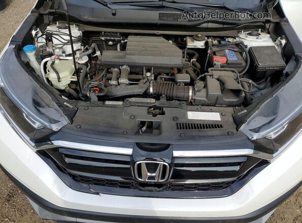 7FARW2H87NE041816 2022 HONDA CR-V White Vista del compartimento del motor