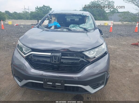 7FARW2H87NE041833 2022 HONDA CR-V Gray ხელსაწყოთა პანელის ხედი