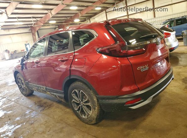 7FARW2H88NE035846 2022 HONDA CR-V Red Trasero izquierdo