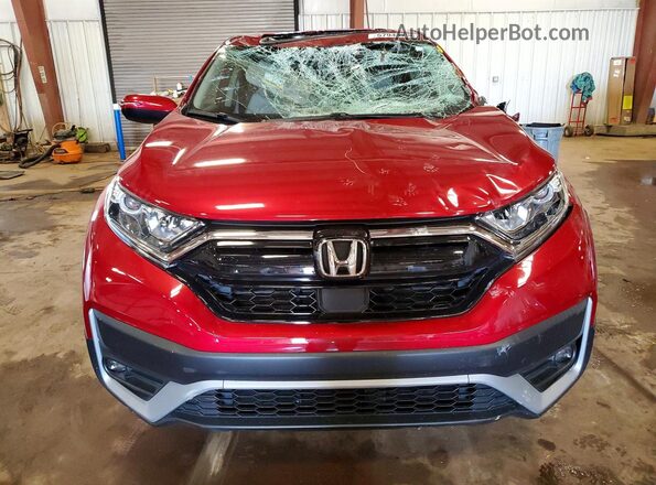 7FARW2H88NE035846 2022 HONDA CR-V Red Vista frontal