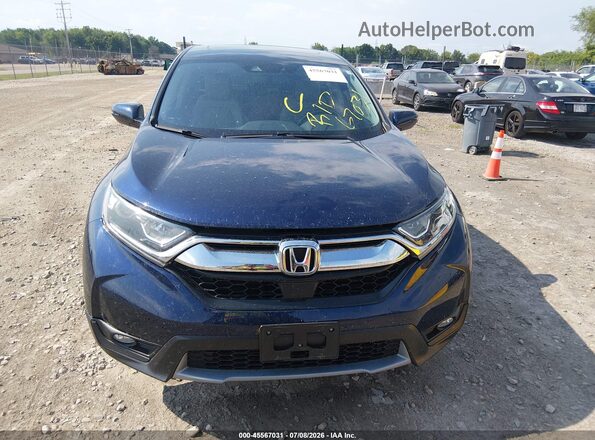 7FARW2H89JE011274 2018 HONDA CR-V Blue Սարքավորումների վահանակի տեսք