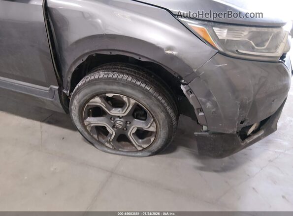 7FARW2H89JE048955 2018 HONDA CR-V Gray Widok z przodu