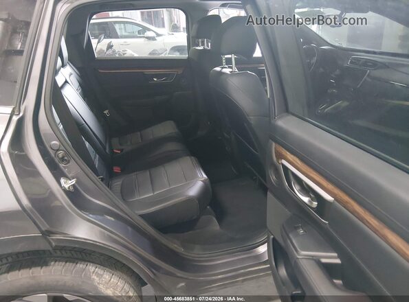7FARW2H89JE048955 2018 HONDA CR-V Gray Widok naklejki z numerem VIN
