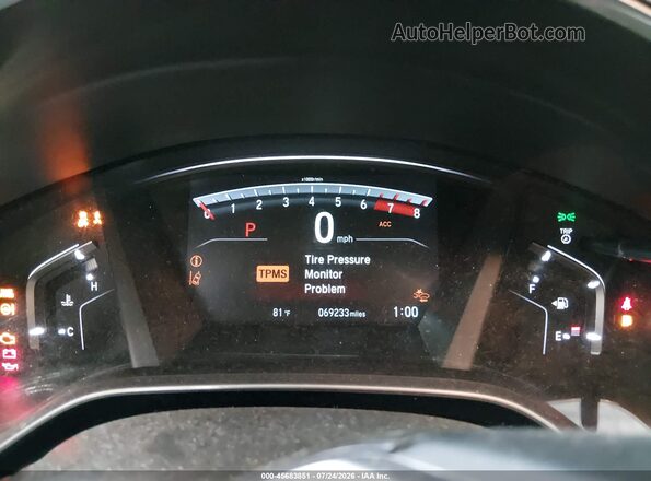 7FARW2H89JE048955 2018 HONDA CR-V Gray Widok tylnych siedzeń