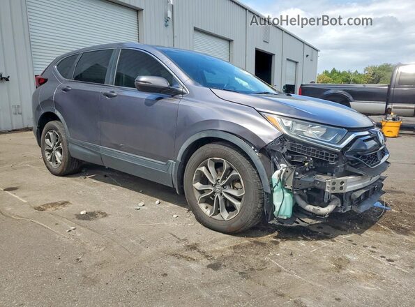 7FARW2H89NE036200 2022 HONDA CR-V Gray Առջևի աջ