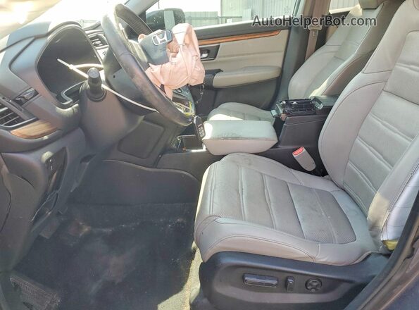7FARW2H89NE036200 2022 HONDA CR-V Gray Սալոնի դիմացի տեսք
