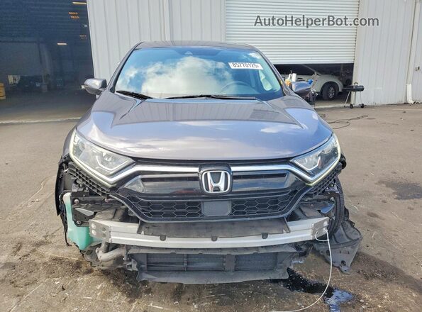 7FARW2H89NE036200 2022 HONDA CR-V Gray Դիմացի տեսք