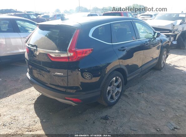 7FARW2H8XJE054828 2018 HONDA CR-V Black უკანა მარჯვენა