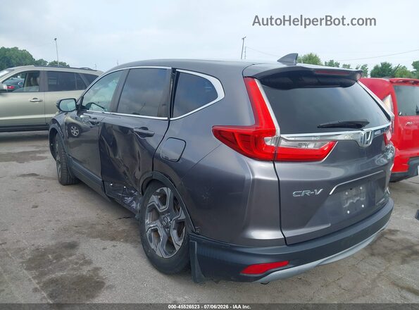 7FARW2H8XJE090258 2018 HONDA CR-V Серый Задняя левая четверть