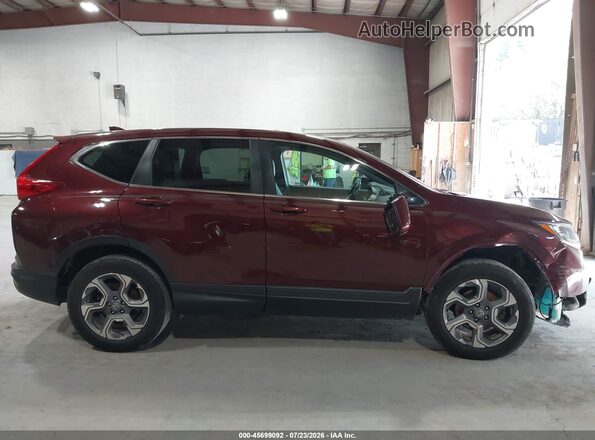7FARW2H8XKE044379 2019 HONDA CR-V Maroon Панорамний вид салону 360°